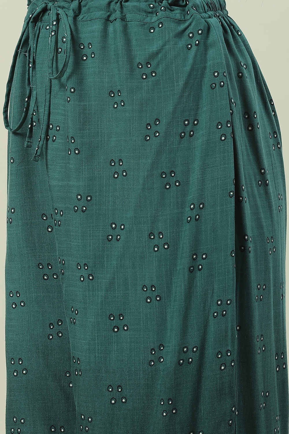 Green Rayon Palazzo image number 1