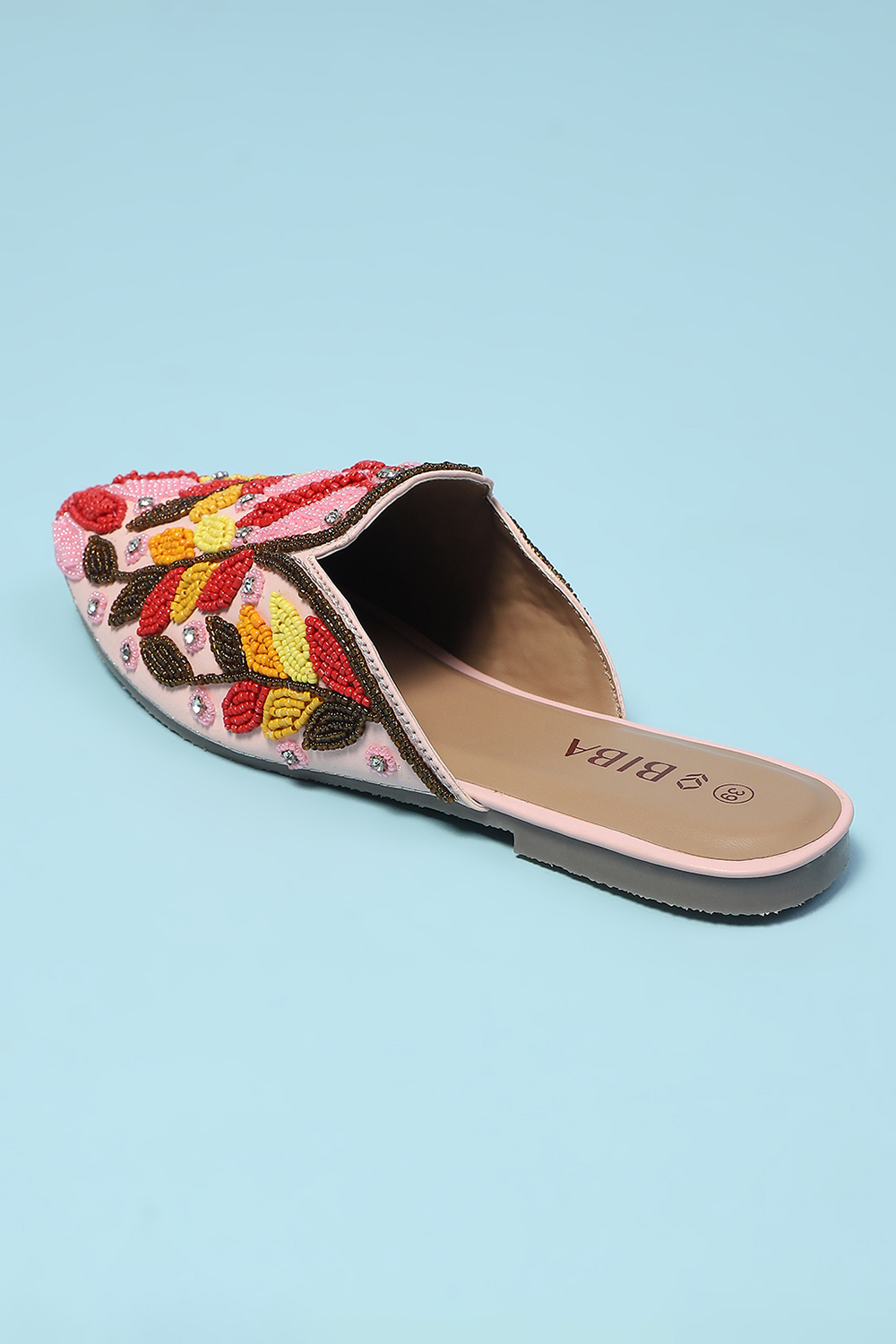 Pink Pu Mules image number 5