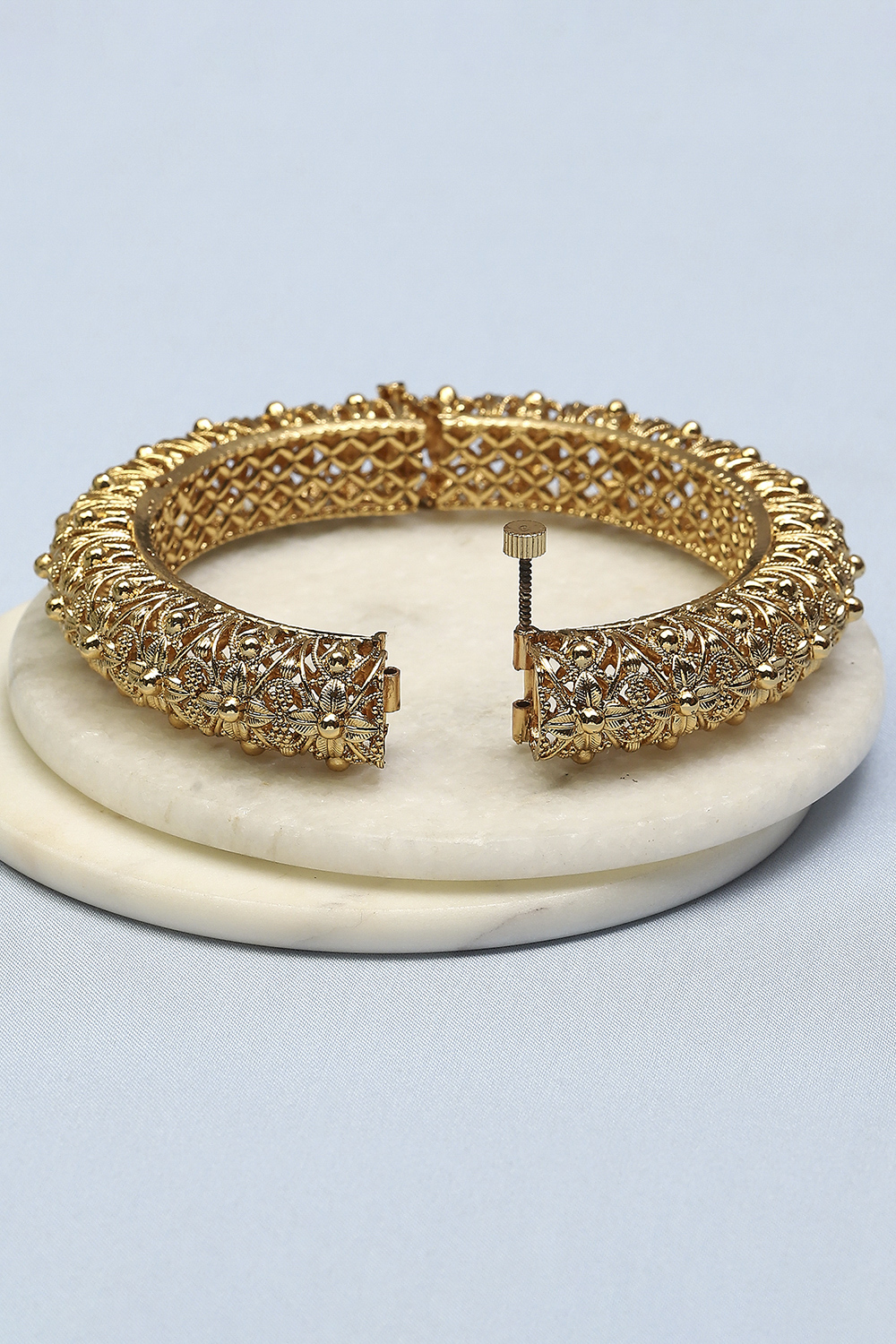 Gold Festive Kade Festive Bangle image number 2