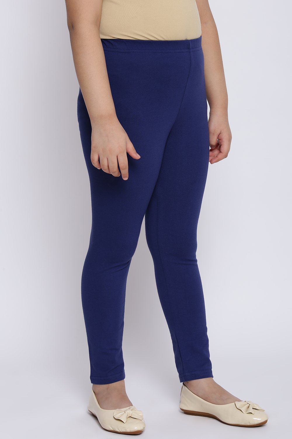 Navy blue lycra leggings best sale