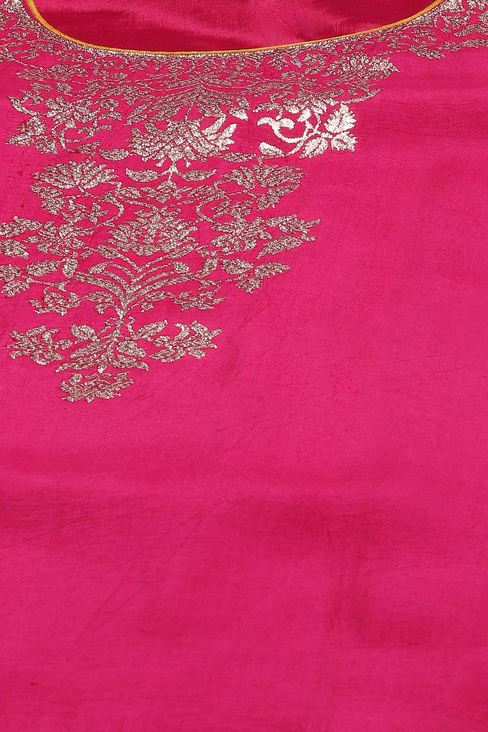 Fuchsia Viscose Straight Kurta Salwar Suit Set image number 1