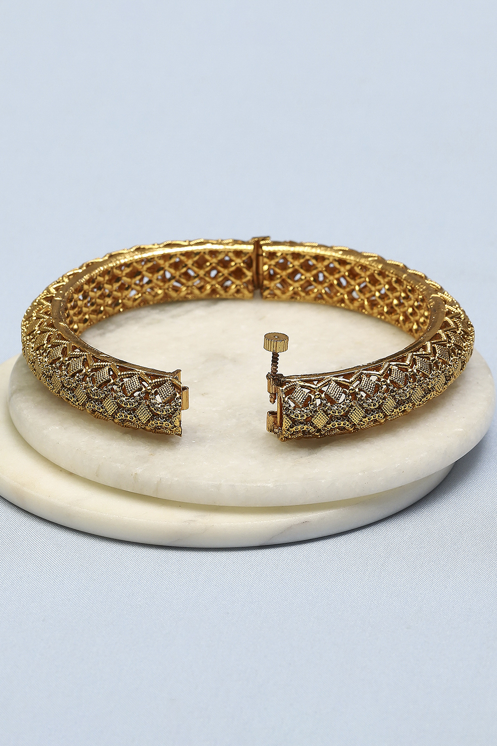 Gold Festive Kade Festive Bangle image number 2