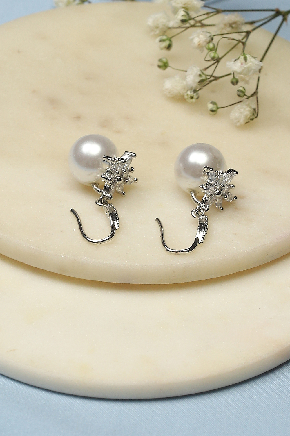 Pearl Brass earrings image number 2