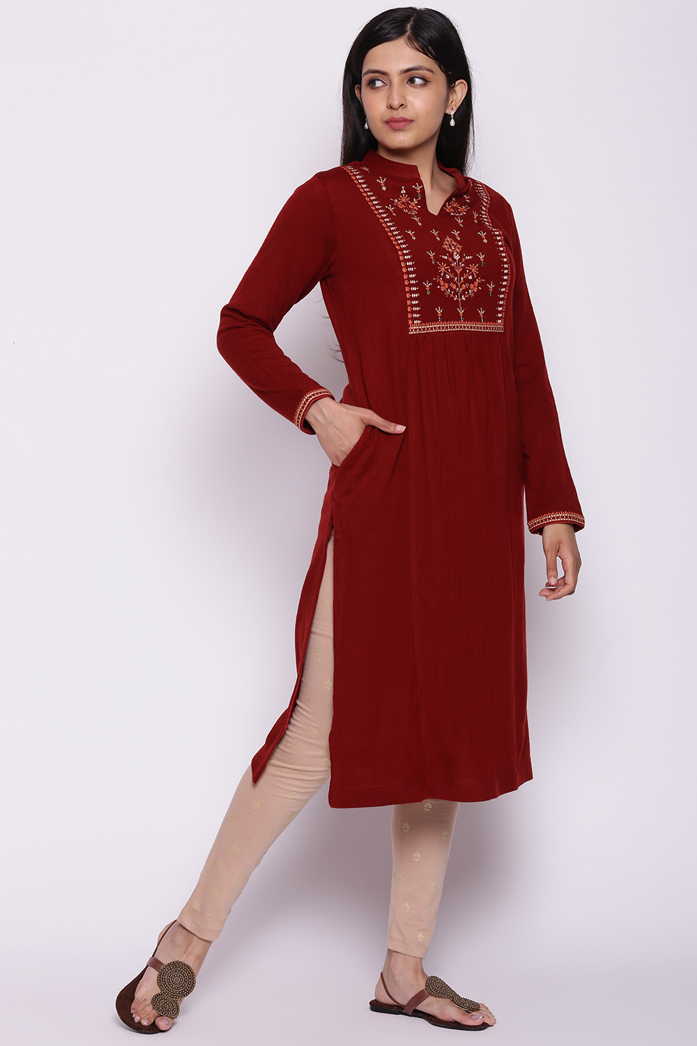 Biba woolen sale kurtas