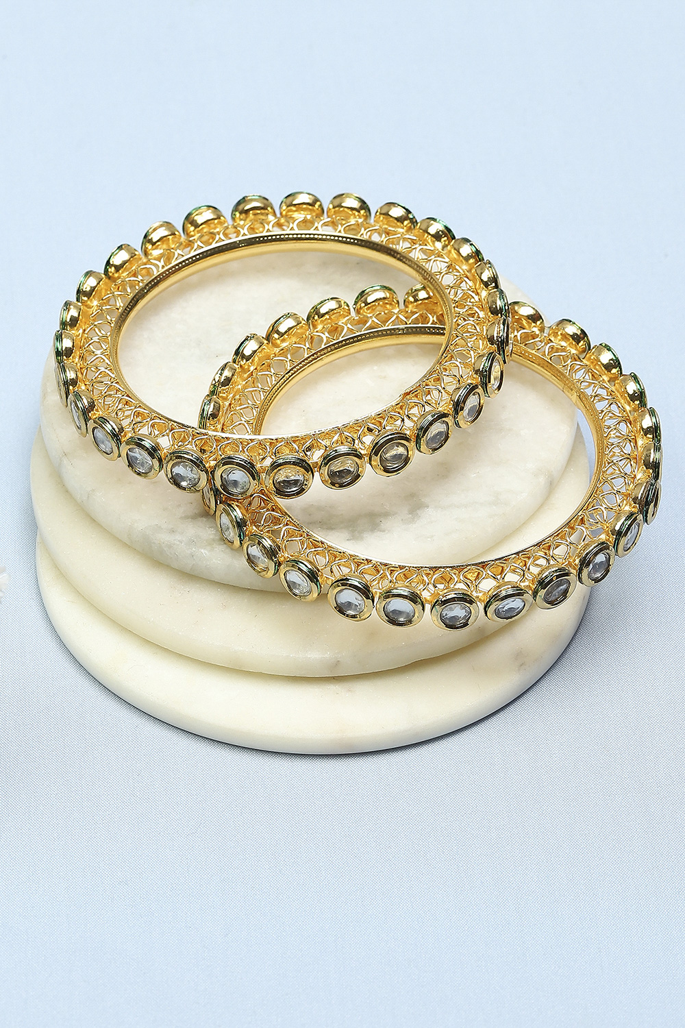 Gold Festive Kade Festive Bangle image number 2