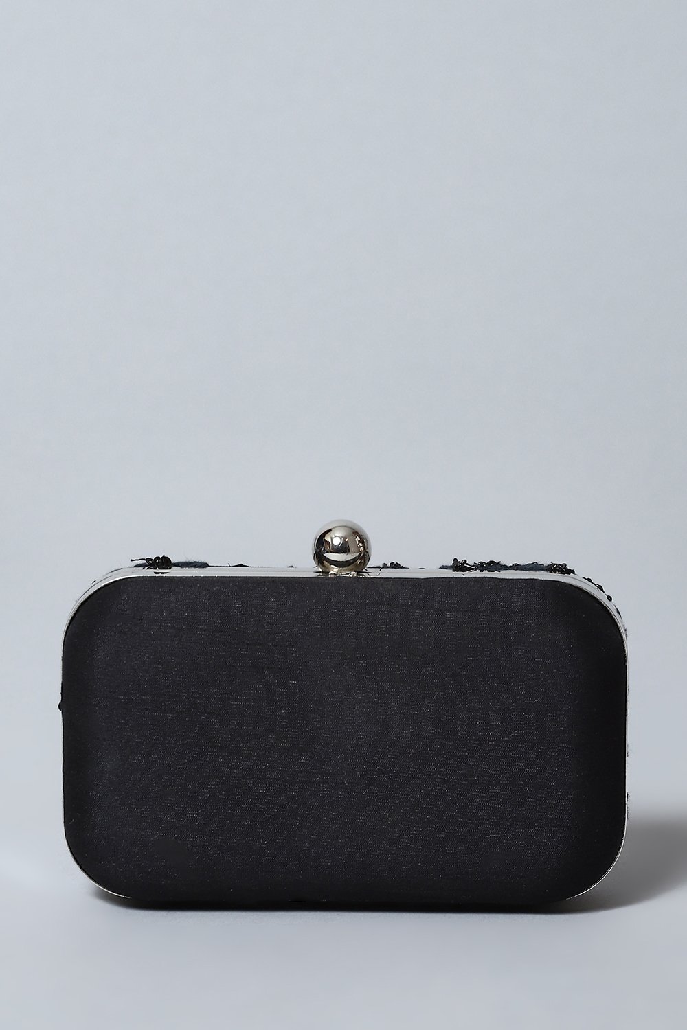 Black Silk Clutch image number 3