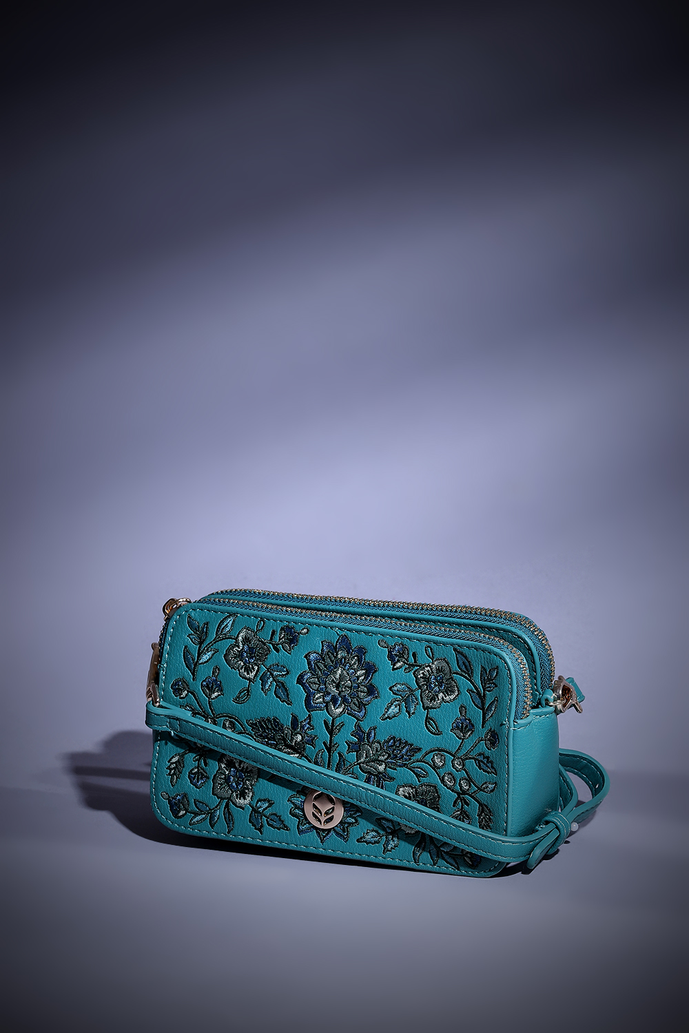 Teal Pu Purse image number 0