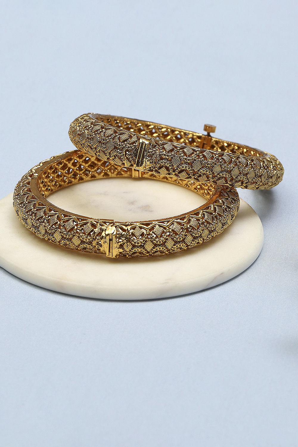 Gold Festive Kade Festive Bangle image number 5