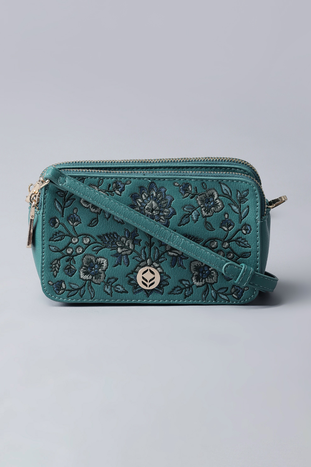 Teal Pu Purse image number 1