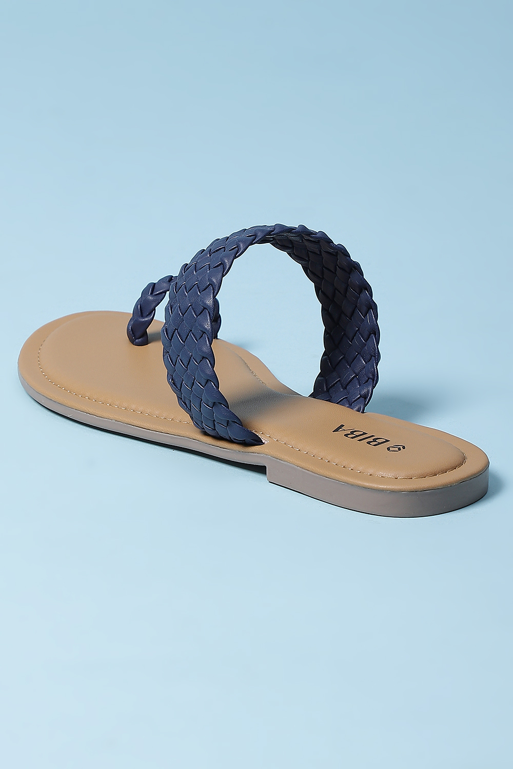 Navy Pu Ring Toe Sandals image number 4