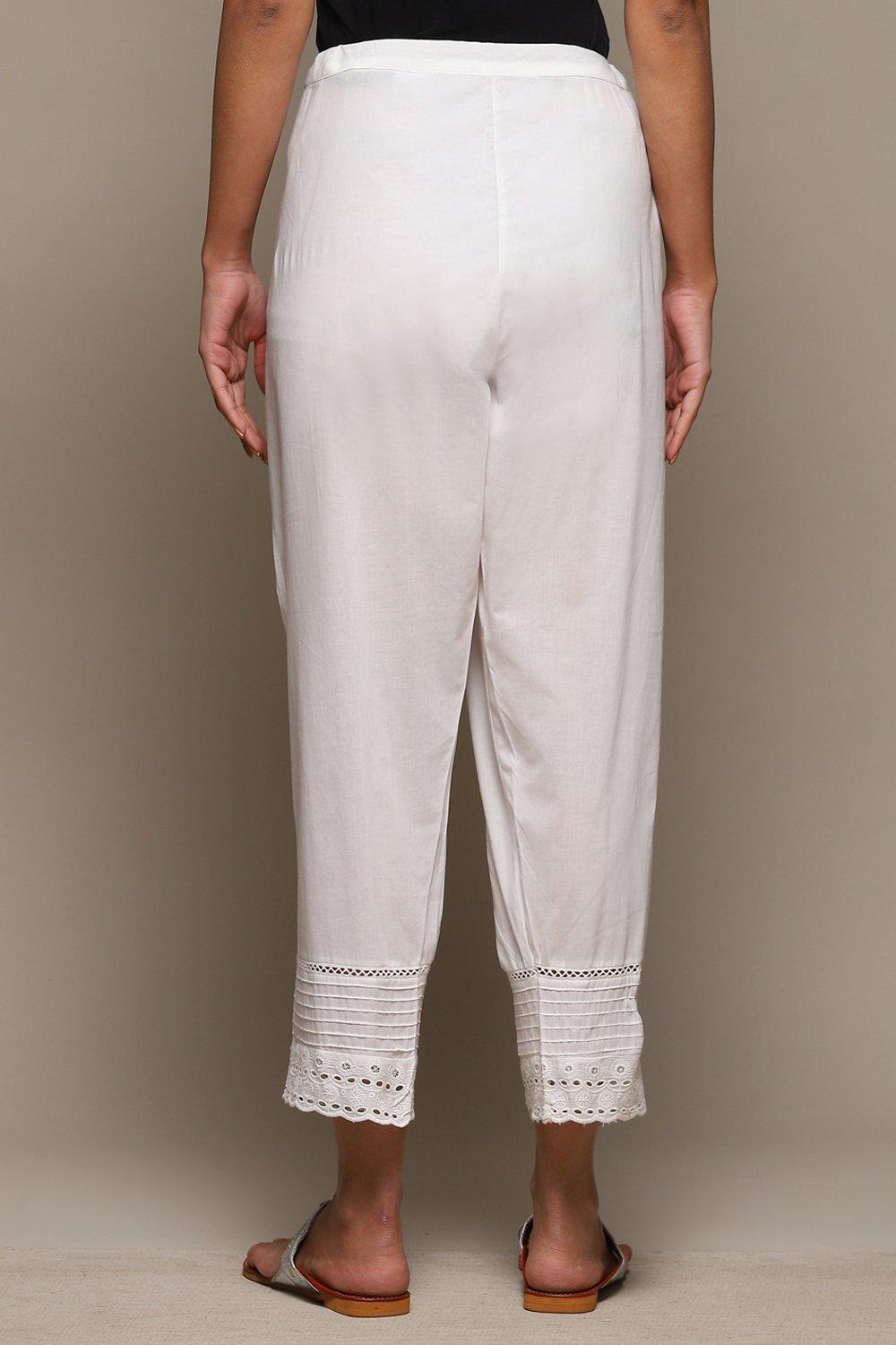 Biba white sale pants