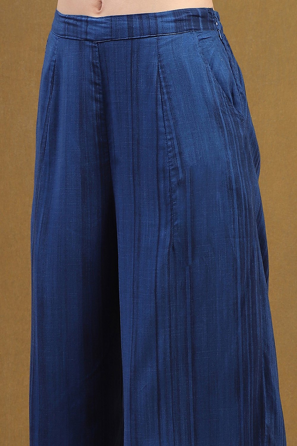 Indigo Rayon Straight Set image number 2