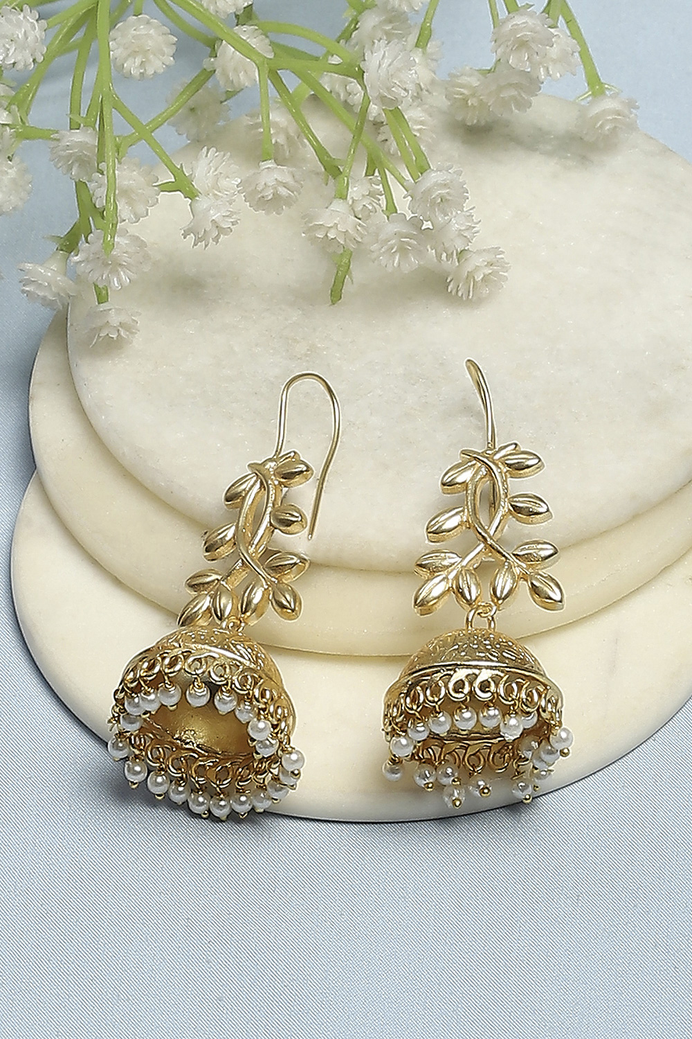 Gold Alloy Jhumka image number 0